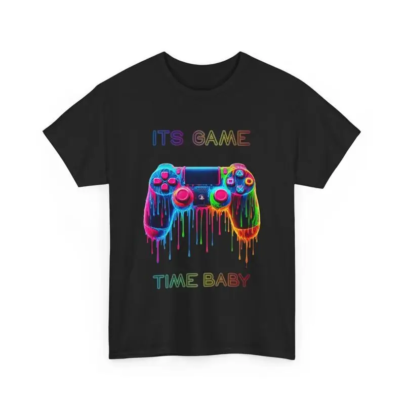 Retro Gaming Events - Koszulka Gaming Vibes Retro Gamer Nocne