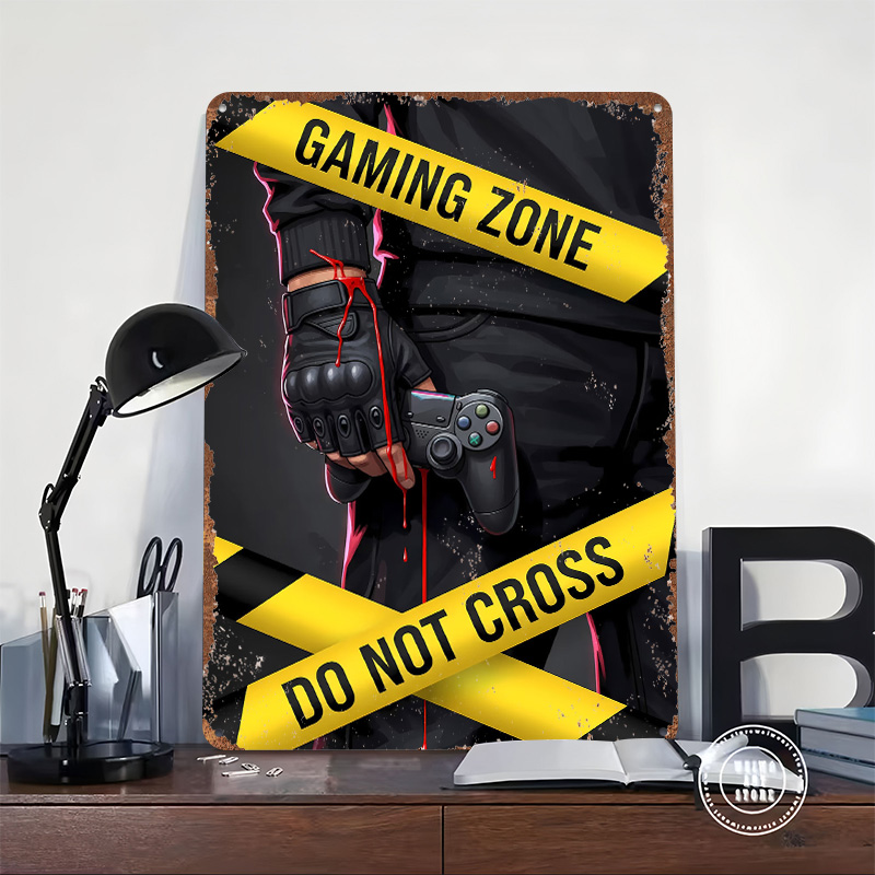 Plakat Gaming Zone Do Not Cros – Retro Gaming Zone recenzja i cena