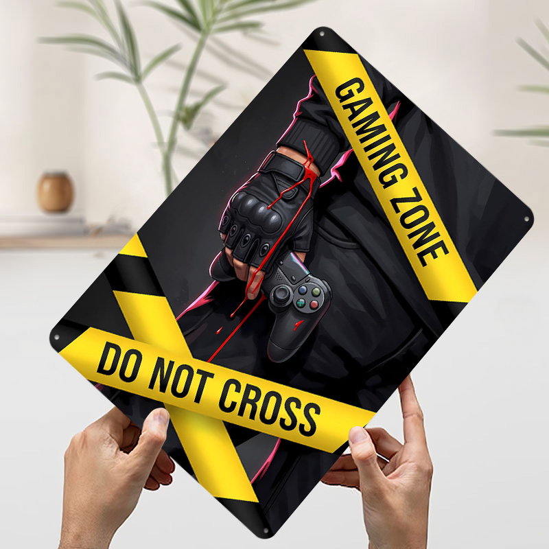 Plakat Gaming Zone Do Not Cros – Retro Gaming Zone recenzja i cena