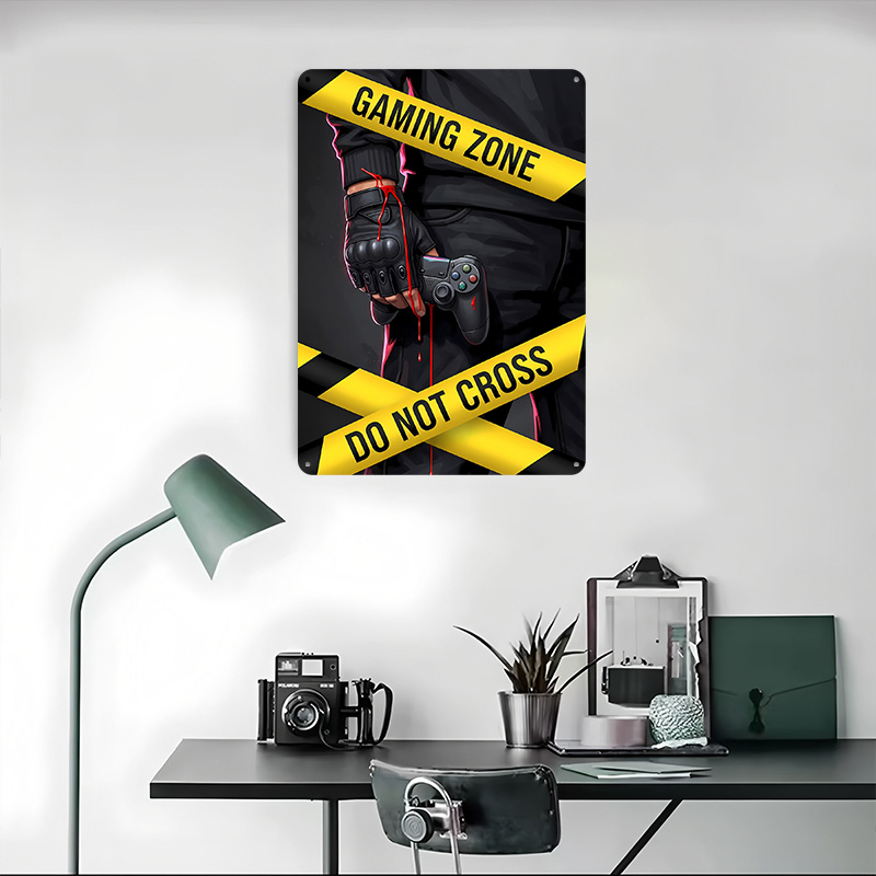 Plakat Gaming Zone Do Not Cros – Retro Gaming Zone recenzja i cena