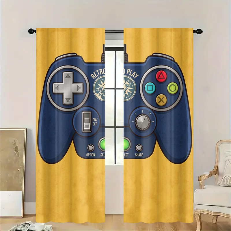Zasłona z motywem kontrolera d – Retro Gaming Youtube recenzja i cena