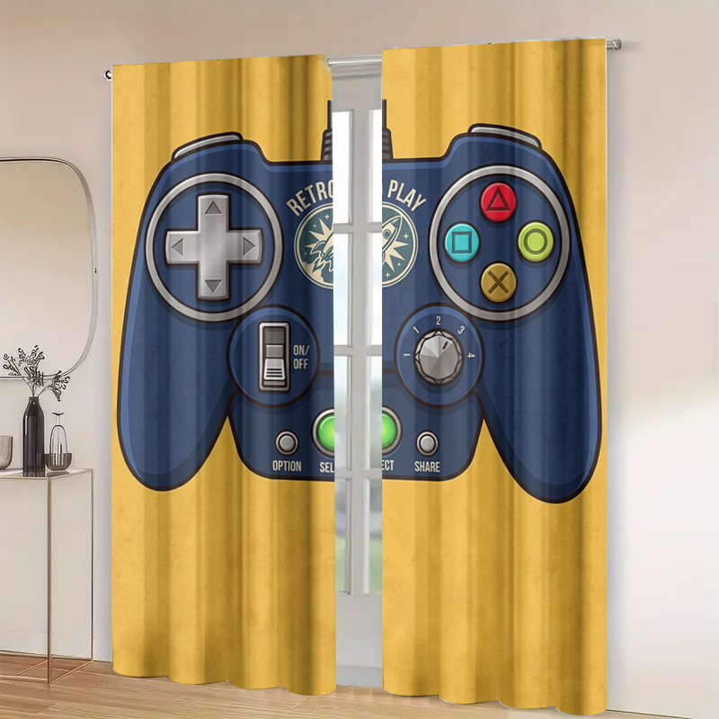 Zasłona z motywem kontrolera d – Retro Gaming Youtube recenzja i cena