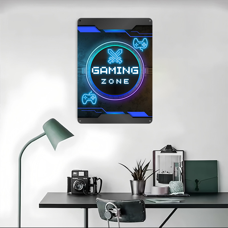 Strefa Gier – Neonowy Plakat d – Retro Gaming Zone recenzja i cena