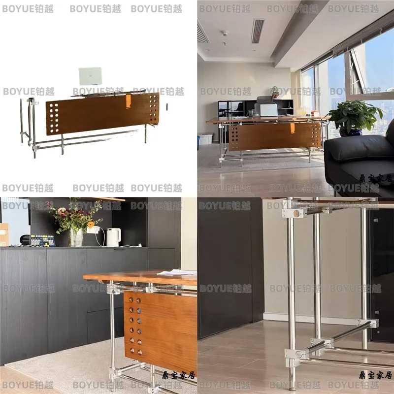 Biurko z litego drewna Bauhaus – Retro Gaming Desk Setup recenzja i cena