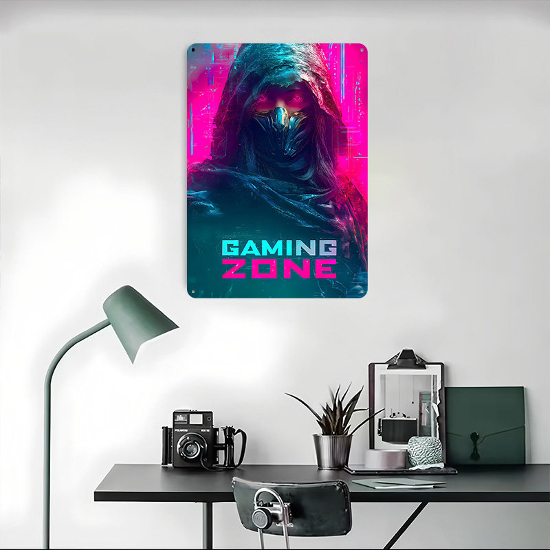 Plakat z blachy z motywem Ninj – Retro Gaming Zone recenzja i cena