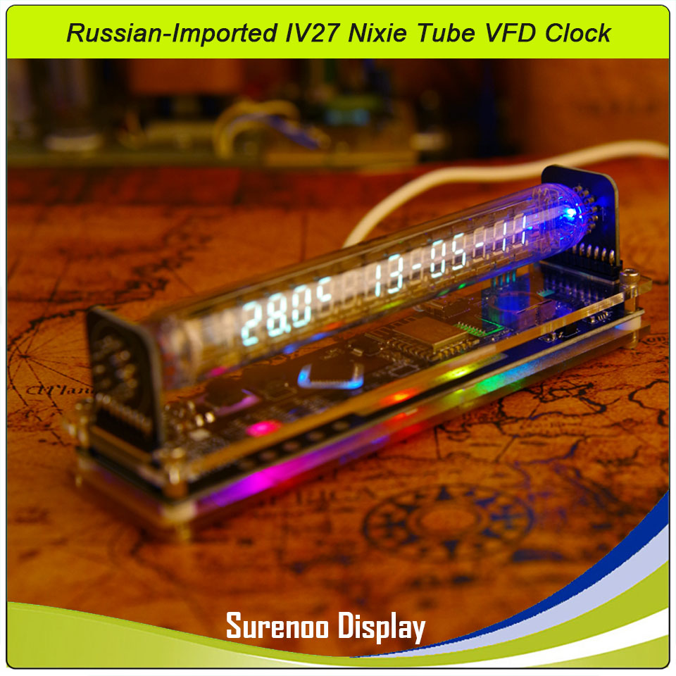 Zegar VFD Surenoo IV27 z rosyj – Retro Gaming Youtube recenzja i cena