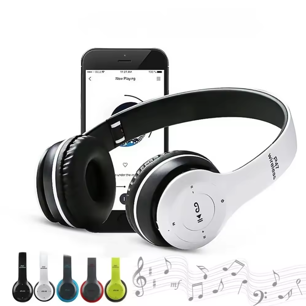 Słuchawki bezprzewodowe P47 Bl – Retro Gaming Headset recenzja i cena