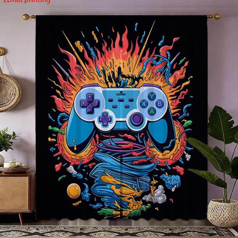 Zasłony z motywem retro kontro – Retro Gaming Youtube recenzja i cena
