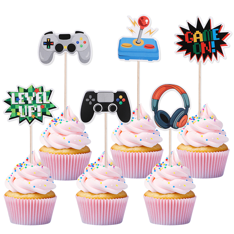 13 szt. Retro Toppery na Tort  – Retro Gaming Headset recenzja i cena