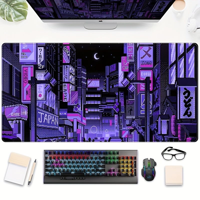 Podkładka na biurko XXL Tokyo  – Retro Gaming Desk Setup recenzja i cena