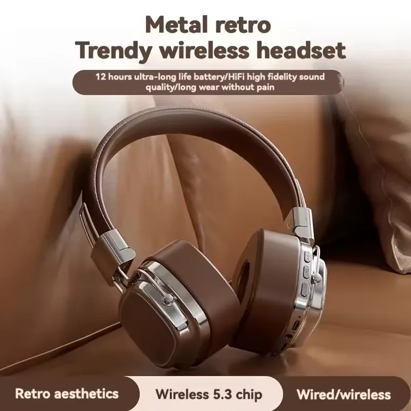 Nowe składane słuchawki bezprz – Retro Gaming Headset recenzja i cena