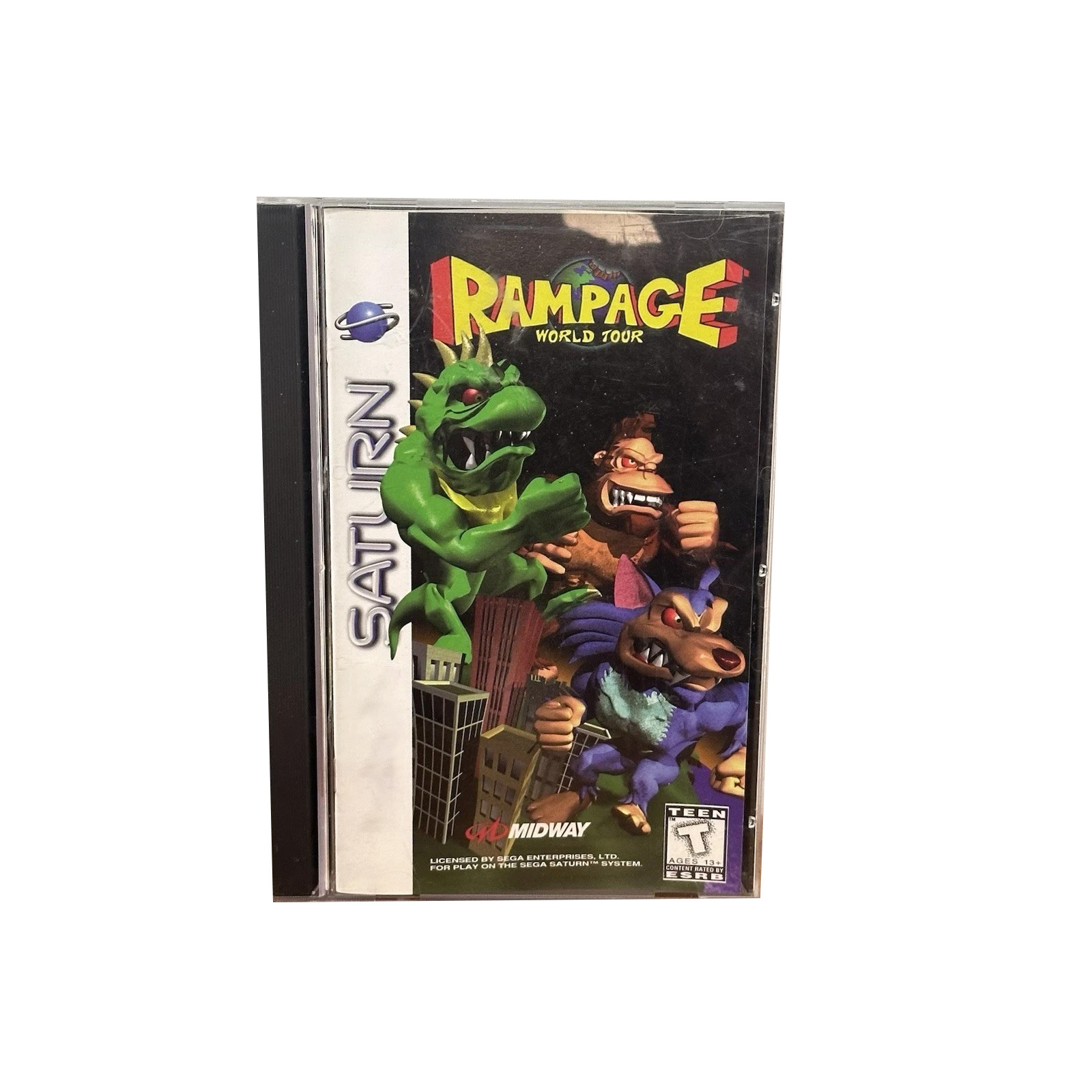 Saturn Copy Disc Game Rampage  – Retro Gaming Console recenzja i cena