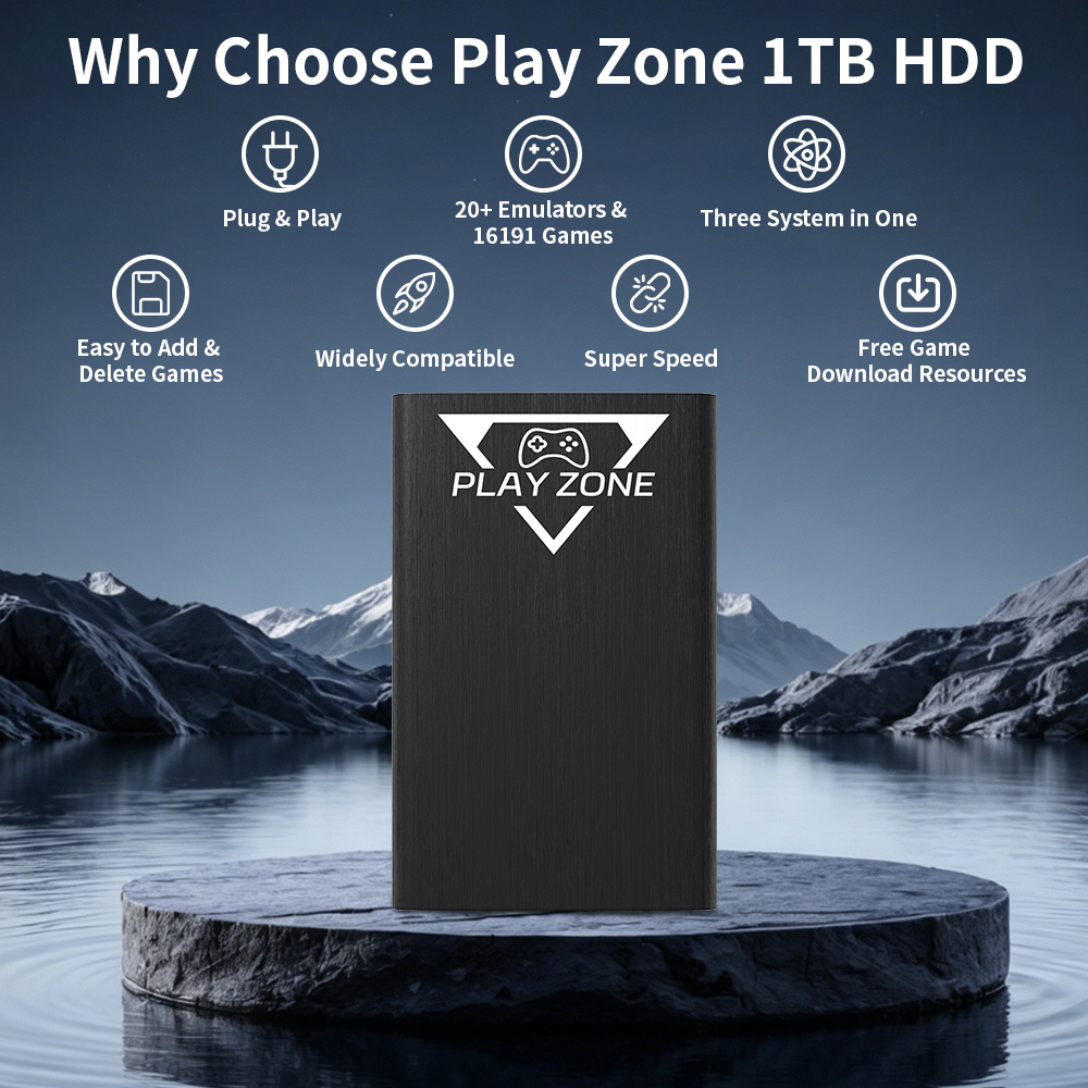 Play Zone 1TB Przenośny Dysk T – Retro Gaming Zone recenzja i cena