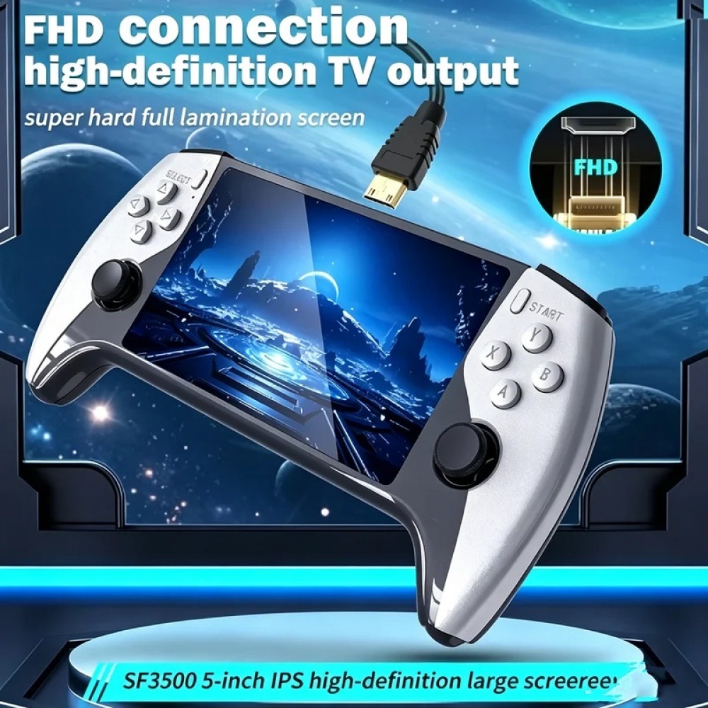 Konsola przenośna SF3500 5 cal – Retro Gaming Console recenzja i cena