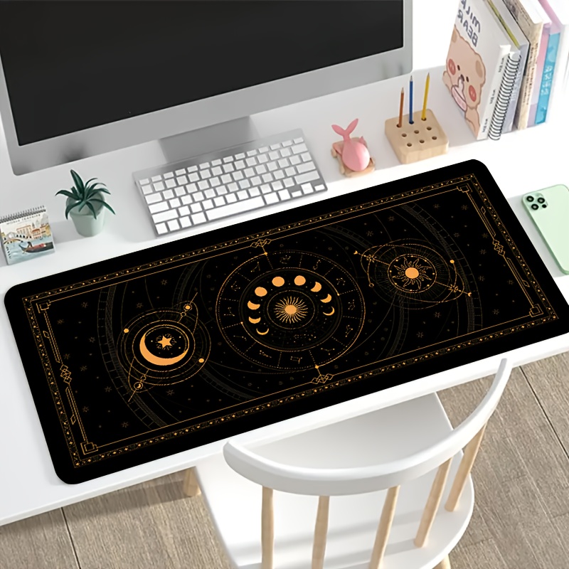 Złota Retro Mata na Biurko z M – Retro Gaming Desk Setup recenzja i cena