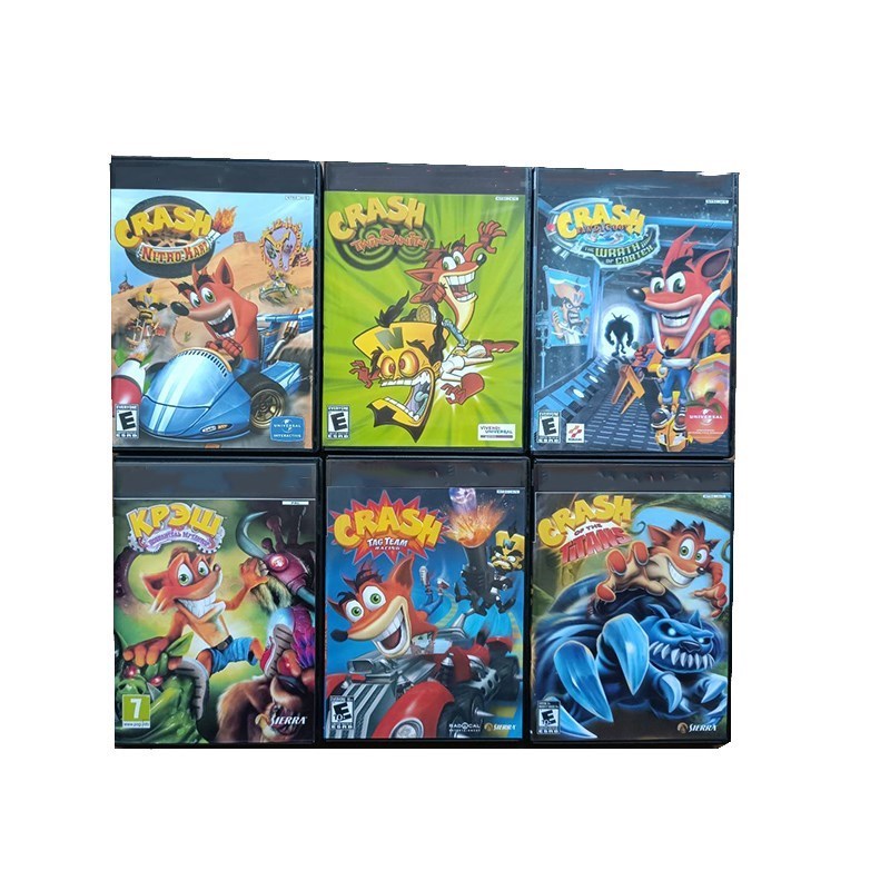 Kopia gry na dysku PS2 Crash B – Retro Gaming Console recenzja i cena
